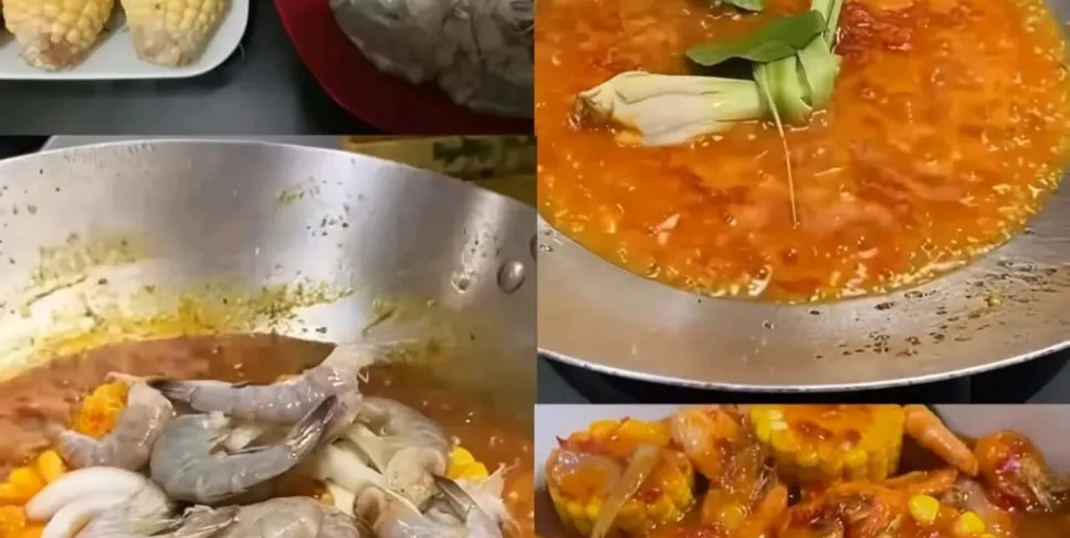 Udang Saos Padang. Foto: Mita/Siberbengkulu.co