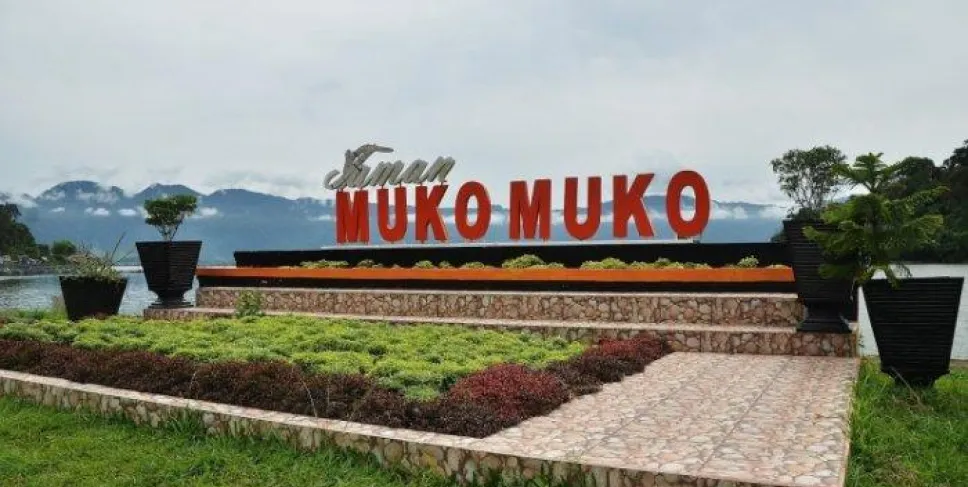 Taman Mukomuko, Minggu (27/10). Foto: Yas/Siberbengkulu.co
