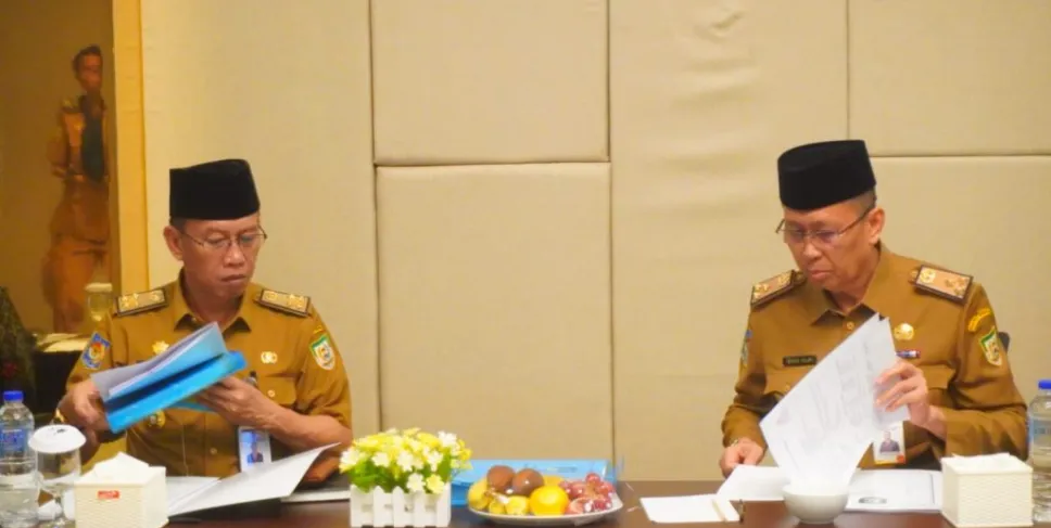 Seleksi JPT di lingkungan pemerintah provinsi Bengkulu memasuki babak akhir. Hal ini diungkapkan oleh ketua Timsel yang sekaligus sekretaris daerah Bengkulu pada Senin (29/04/2024). (Foto: Lentera/MC)