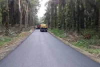 Jalan Hotmix Tuntas, Warga Ucapkan Terima Kasih kepada Pemkab Mukomuko dan Kontraktor